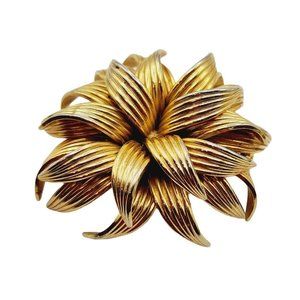 Vintage Signed Grosse 1963 Germany Dimensional Brooch (A531)